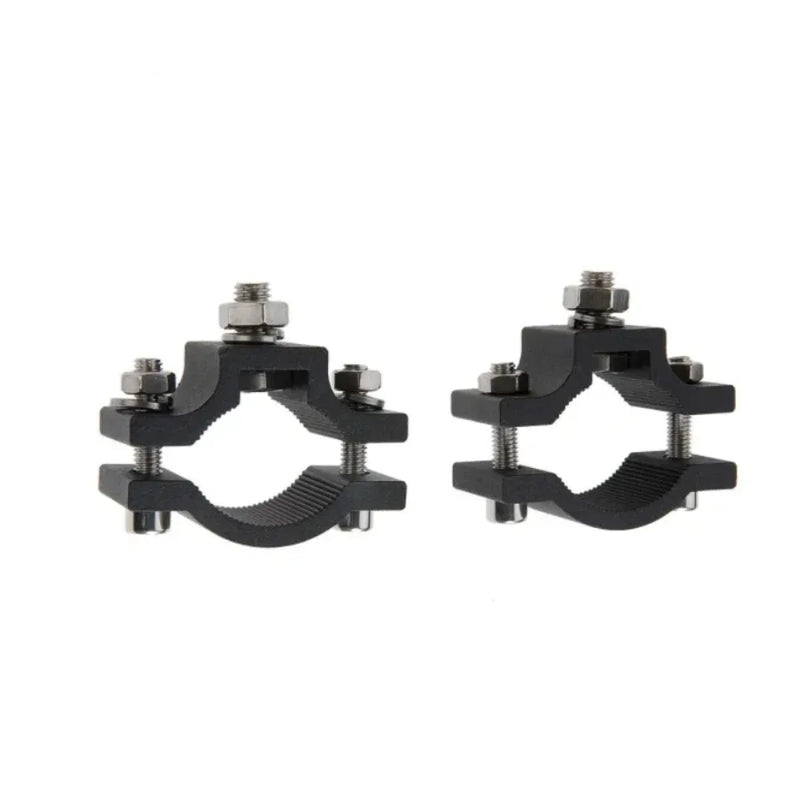តង្កៀបម៉ោនភ្លើង LED ម៉ូតូ JOYINLED, ឧបករណ៍កាន់ក្ដាប់ជាសកលទំហំ 0.7-1.2 អ៊ីញសម្រាប់ភ្លើងស្តុបមុខរថយន្ត ATV UTV Bull Bar