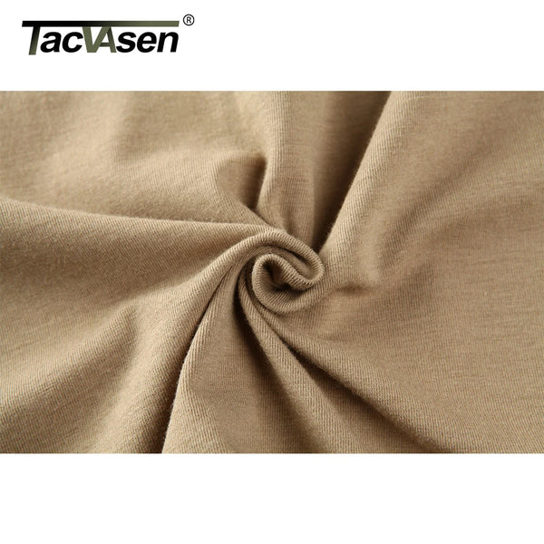 TACVASEN Men's Short Sleeve T-Shirts With Zipper Pockets Mens Summer Solid T Shirts Safari Tee Shirts Hiking Work Clothing