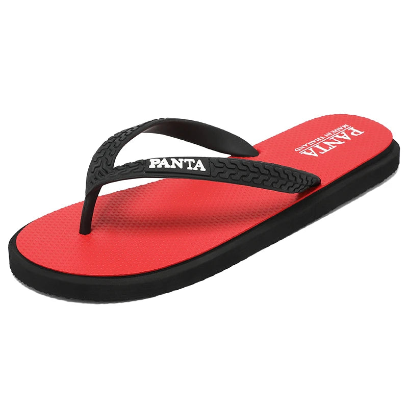 Flip-Flops Summer Men's Breathable Lightweight Quick-Dry Beach Slippers Soft-Soled Non-Slip Comfortable Outdoor Casual Slippers