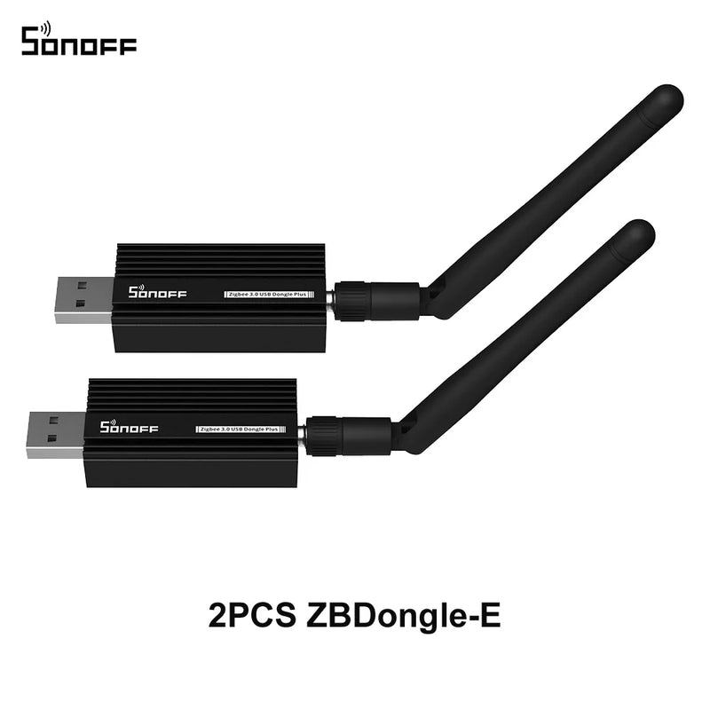1-5PCS SONOFF ZBDongle-E Wireless Zigbee Gateway Analyzer Zigbee2MQTT USB Interface Capture ZHA Support SONOFF ZigBee Devices