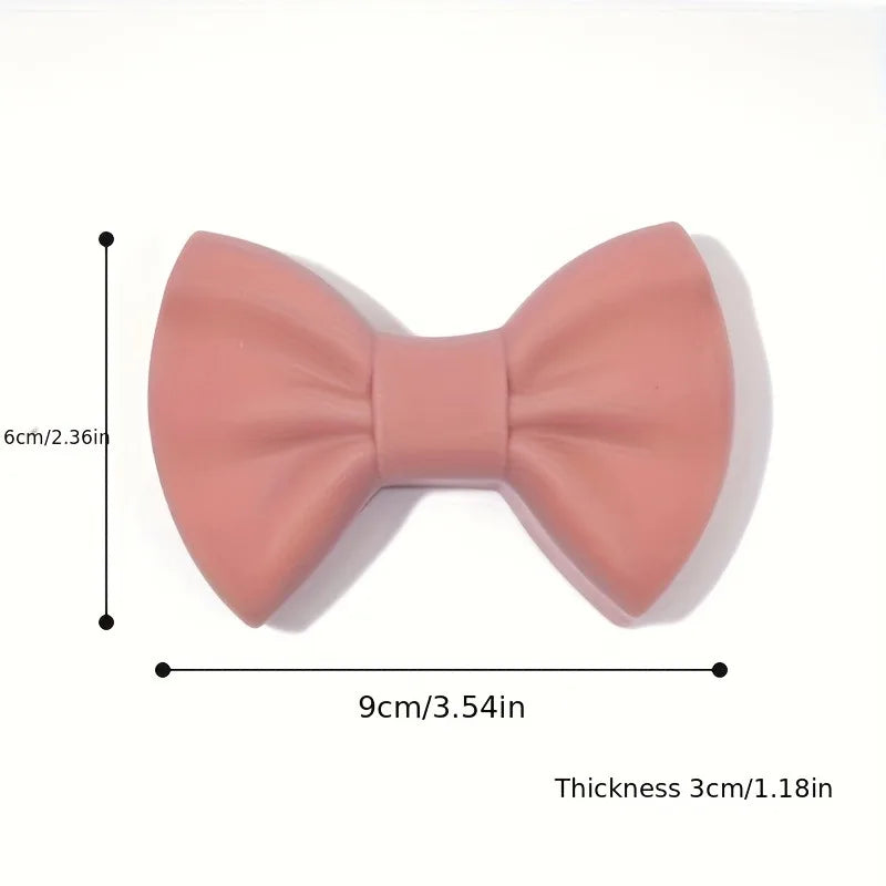 1pair Creative Cartoon Bow Non-Slip Kitchen Clip, Safe And Harmless When Cooking Foods, Preventing Accidental Slips