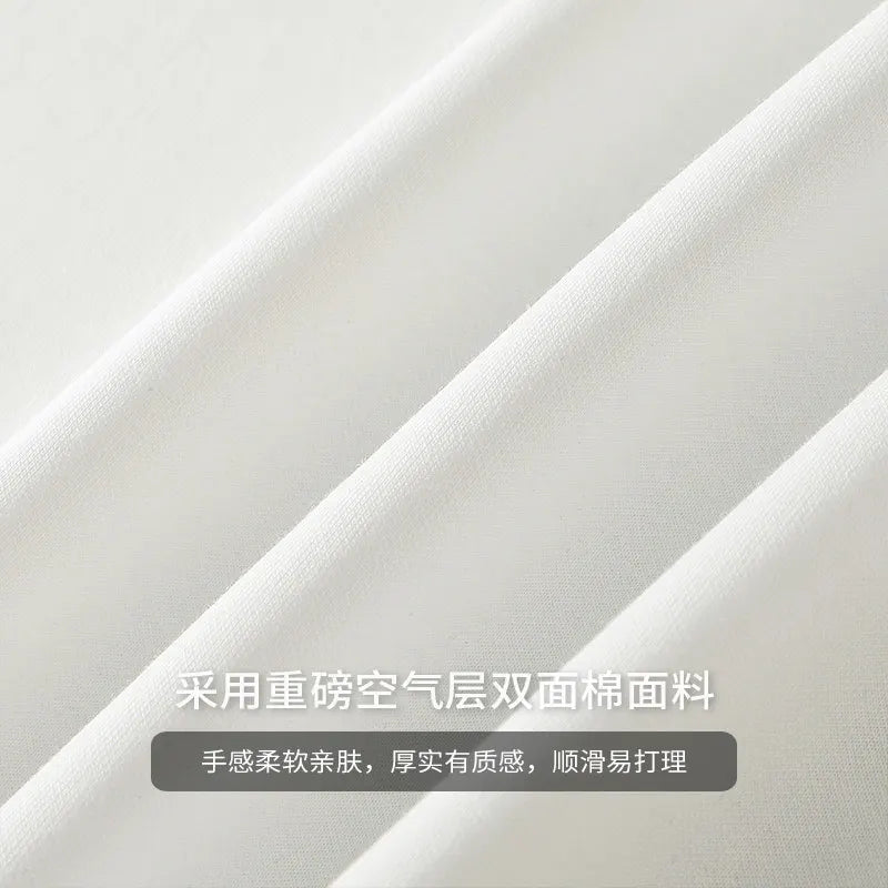 DUKEEN Sports Sleeveless Tank Tops Summer Men's Casual Loose T-Shirt Fitness Basketball Tops White Short-Sleeved Unisex