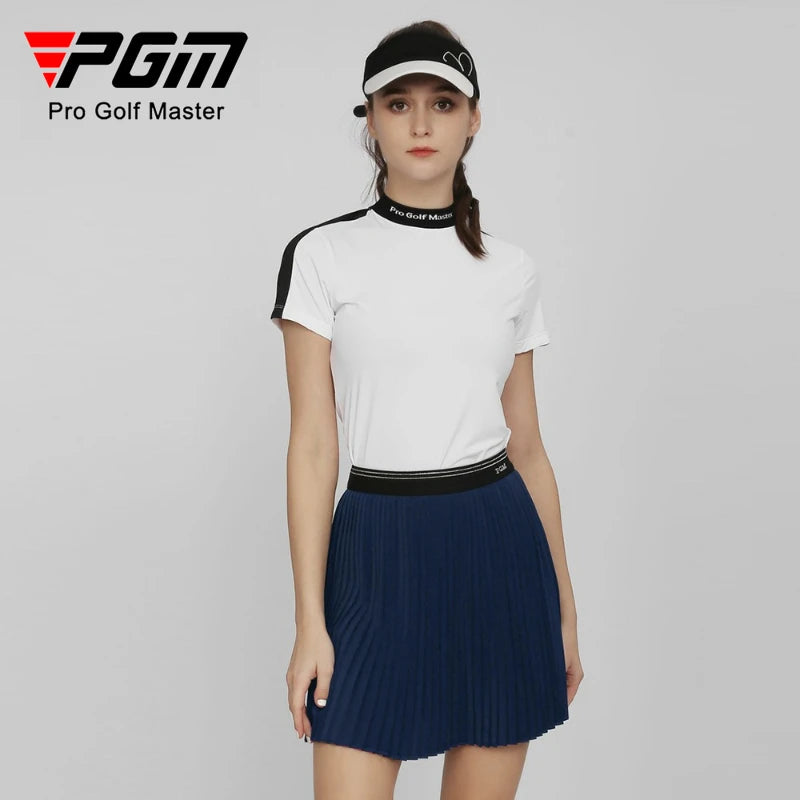 Women's Golf Skirt Summer Quick Drying Elastic Belt Sports Skirts QZ088