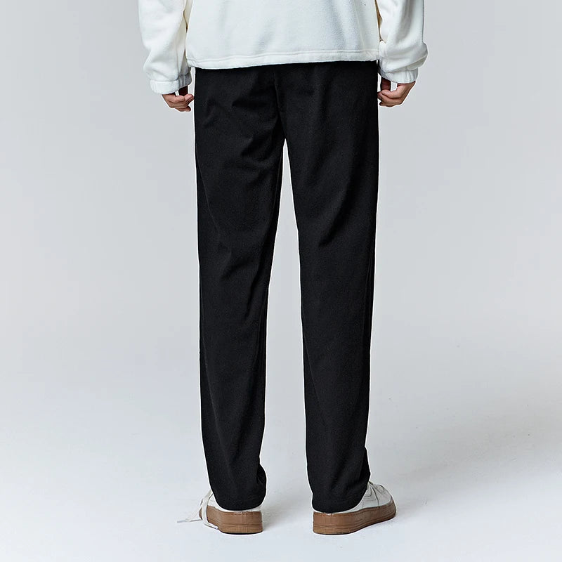 Semir Thick Pants SlimFit Casual Soft Men Winter 2025 Commuting Solid Color