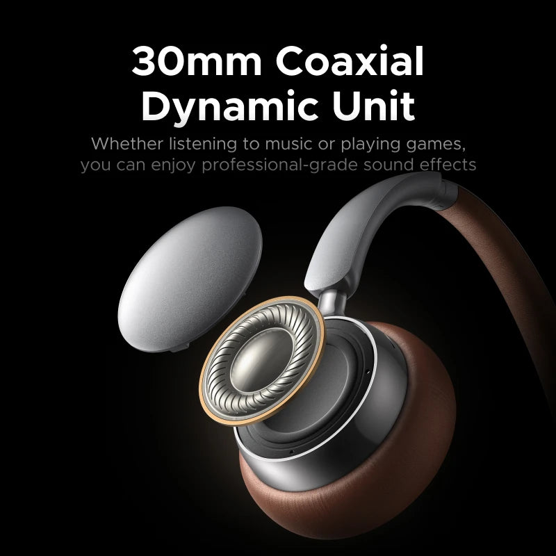 UGREEN ANC Active Noise Cancelling Headphones Wireless Over Ear Bluetooth Earphones