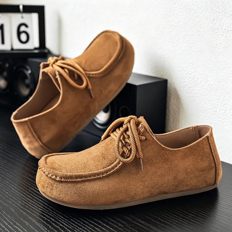 Men's light casual shoes four seasons classic soft-sole breathable non-slip comfort Joker tide shoes fashion sports board shoes