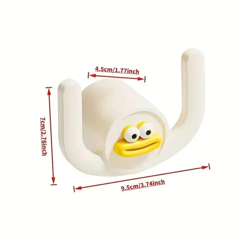 2PCS Cartoon Slippers Hook Bathroom Slipper Rack Shower Storage Organizer Shoe Holder Drainage Stand for Bathrooms and Bedrooms