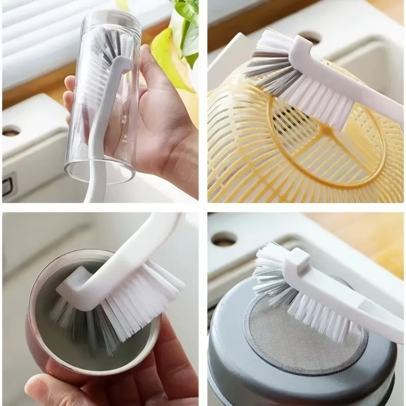 1pc Multifunctional Cleaning Tool Brushes  - Suitable for Kitchen Juicers,Blender, Glass Cups  Pool BBQ Grills And Groove.