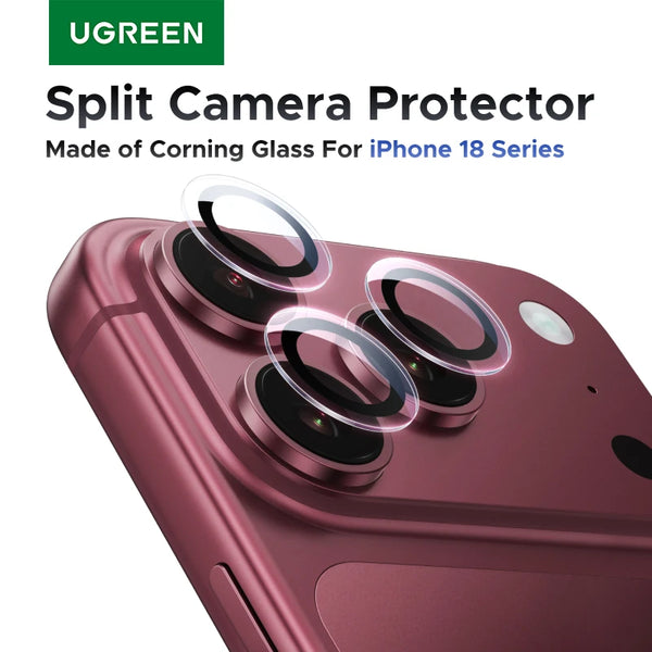 UGREEN Camera Lens Protector for iPhone 18 17 16 15 Pro Max Full Lens Glass for iPhone 18pro Protective Film