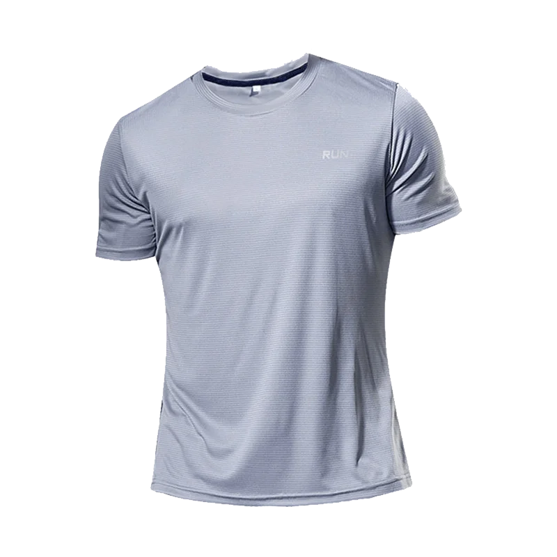 2026 Summer New T-Shirt For Men Casual White T-Shirts Man Short Sleeve Top Breathable Tees Quick Dry Gym Shirt Male Clothes