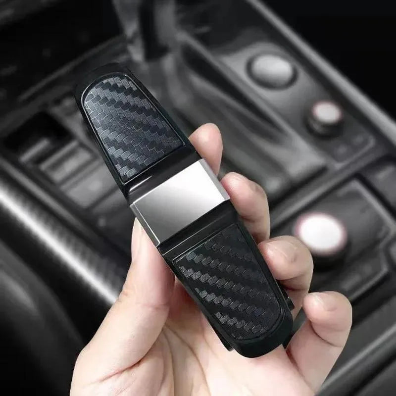 2pcs Car Visor Sunglass Holder Clip, Portable Eyeglasses Mount, ABS Material Auto Accessories Compatible with Various Models.
