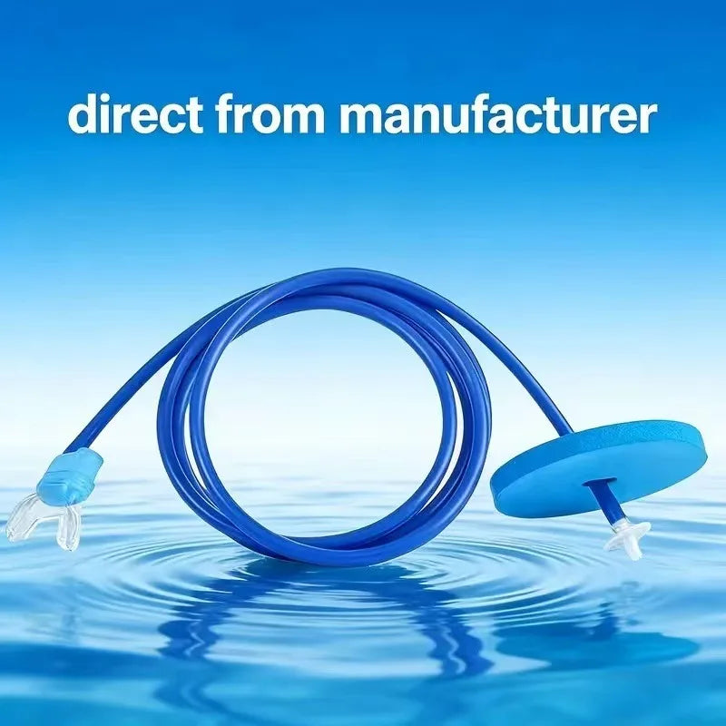 Floating Air Intake Dry Snorkel Tube, Adult Silicone Underwater Breathing Equipment, Freediving Swimming Training Snorkeling Ge