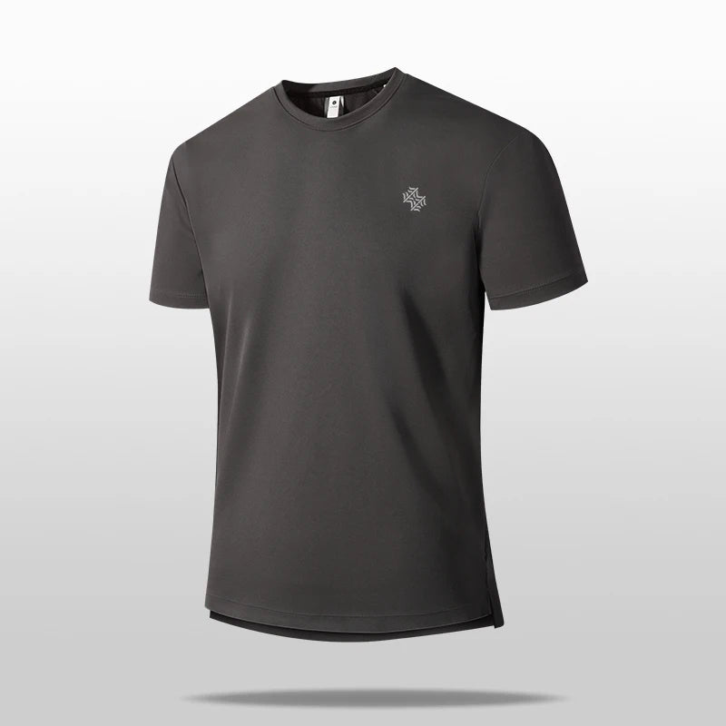 SBWL Summer Men's High-Quality Outdoor Sports Quick-Drying T-Shirt for Running Leisure Short Sleeve Tops