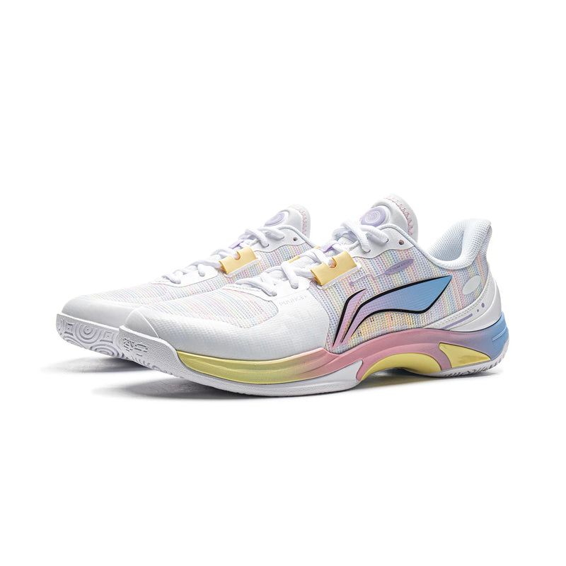 ស្បែកជើងវាយសី Li-Ning Unisex POUNCE 2 BOOM Cushion ទម្ងន់ស្រាល ស្បែកជើងហ្វឹកហាត់វាយសី LiNing ទម្ងន់ស្រាល លោតបានលឿន AYTV013