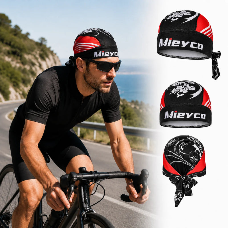 Mieyco Men's & Women's Quick Dry Breathable Cycling Headband, Summer Sports Headwear Bandana for Bike Riding Running Outdoor