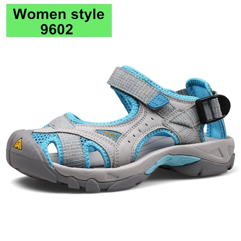 HUMTTO Summer Beach Shoes for Men Quick Dry Women Sandals Breathable Luxury Designer Sneakers Brand Outdoor Mens Womens Sandals