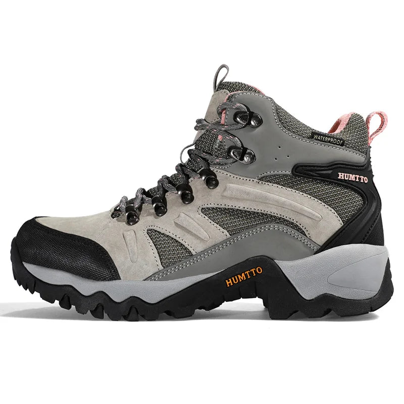 HUMTTO Shoes for Women Waterproof Sports Climbing Trekking Hiking Boots Womens New Outdoor Winter Luxury Designer Sneakers Woman