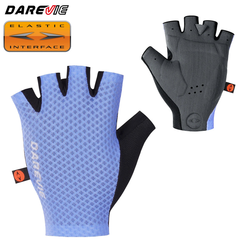 ស្រោមដៃជិះកង់បុរស DAREVIE អ៊ីតាលី ELASTIC INTERFACE TEAM PALM 80 KG/m³ ស្រោមដៃជិះកង់ ស្រោមដៃកីឡាប្រឆាំងនឹងការរអិល និងការពារការប៉ះទង្គិច