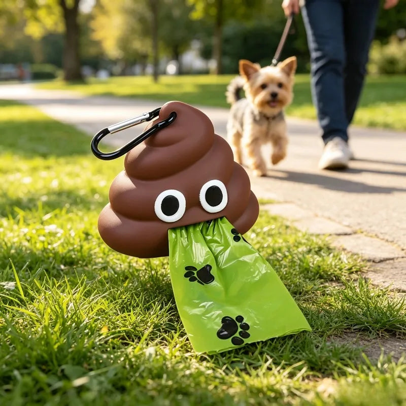 Pet Supplies Waste Bag Dispenser,Portable Poop Bags for Cats and Dogs on the Go,Dog Waste Storage Box,for Traveling outside