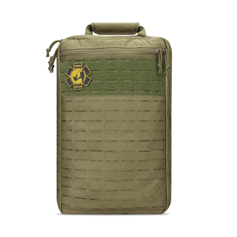 Rhino Rescue First Aid Backpack 20L 1000D Nylon Tactical Backpack First Aid Trauma Kit Out Bag for Hiking Camping R20