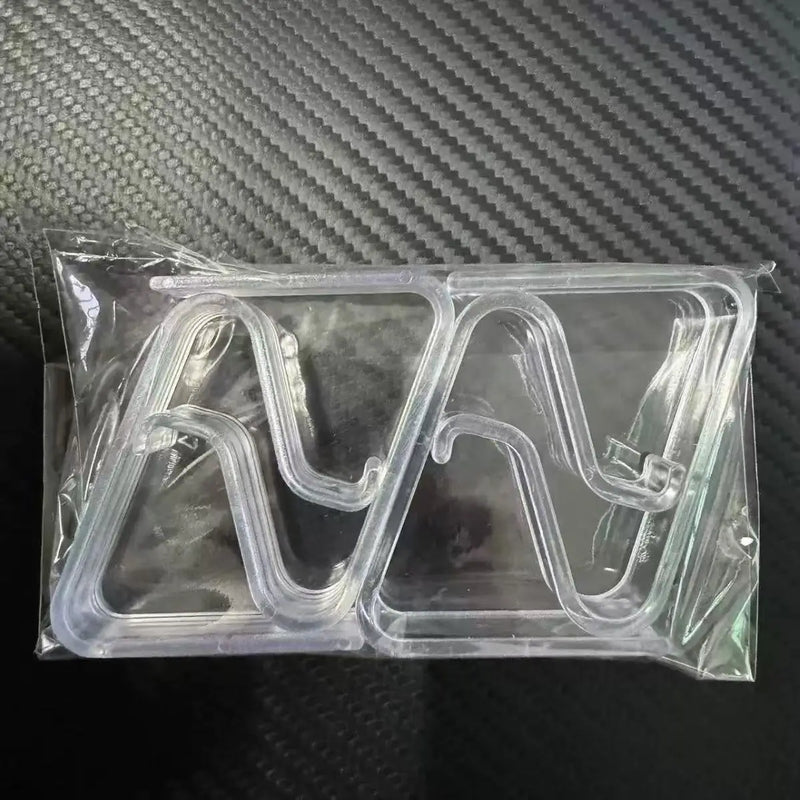 Transparent Plastic Tablecloth Clips Triangle Anti‑Slip Table Corner Fixing Buckle Table Cover Holder Clamp For Dining Table Hom