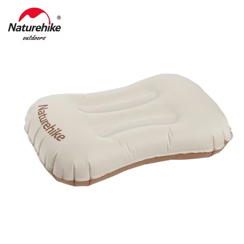 Naturehike TPU Inflatable Pillow Outdoor Camping Ultralight Portable U-shaped Pillows Neck Protection Travel Home Office Cushion