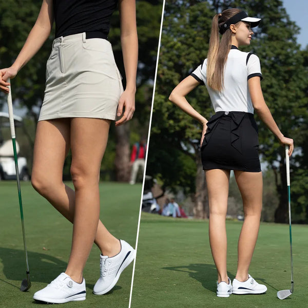 PGM Women's Golf Skirts Spring Summer Korean Fashion Bag Hip Skirt QZ120