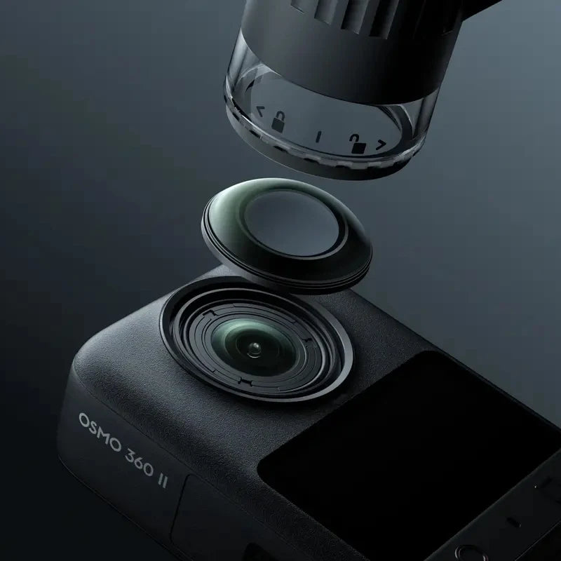 DJI Osmo 360 II Lens Replacement Kit Includes a highly durable lens and a complete set of replacement tools
