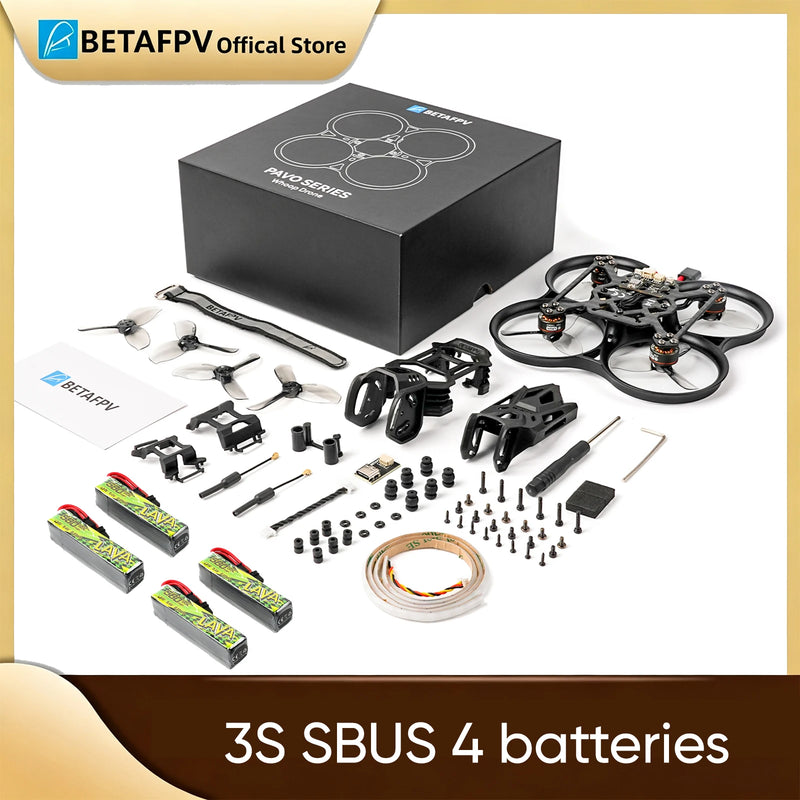 ឧទ្ធម្ភាគចក្រ BETAFPV Pavo20 Pro II គ្មានជក់ (គ្មាន HD Digital VTX និងកាមេរ៉ា)