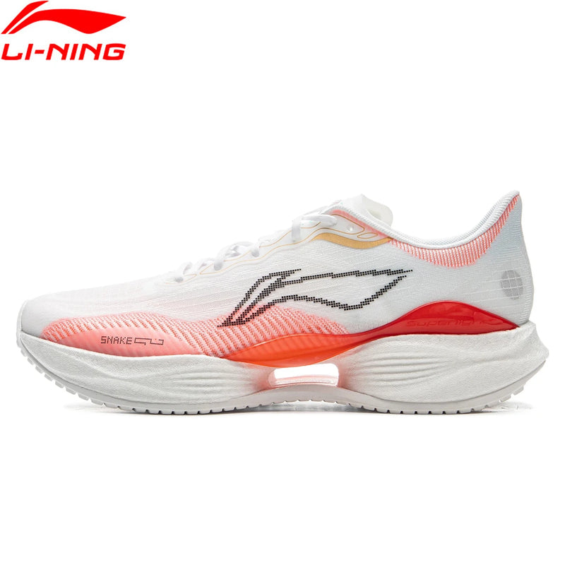 Li-Ning Women's SUPER LIGHT 22 Light Running Shoes TEMPO BOUNSE Cushion BOOM FIBER LiNing Wearable Anti-Slip Sneakers ARBV002