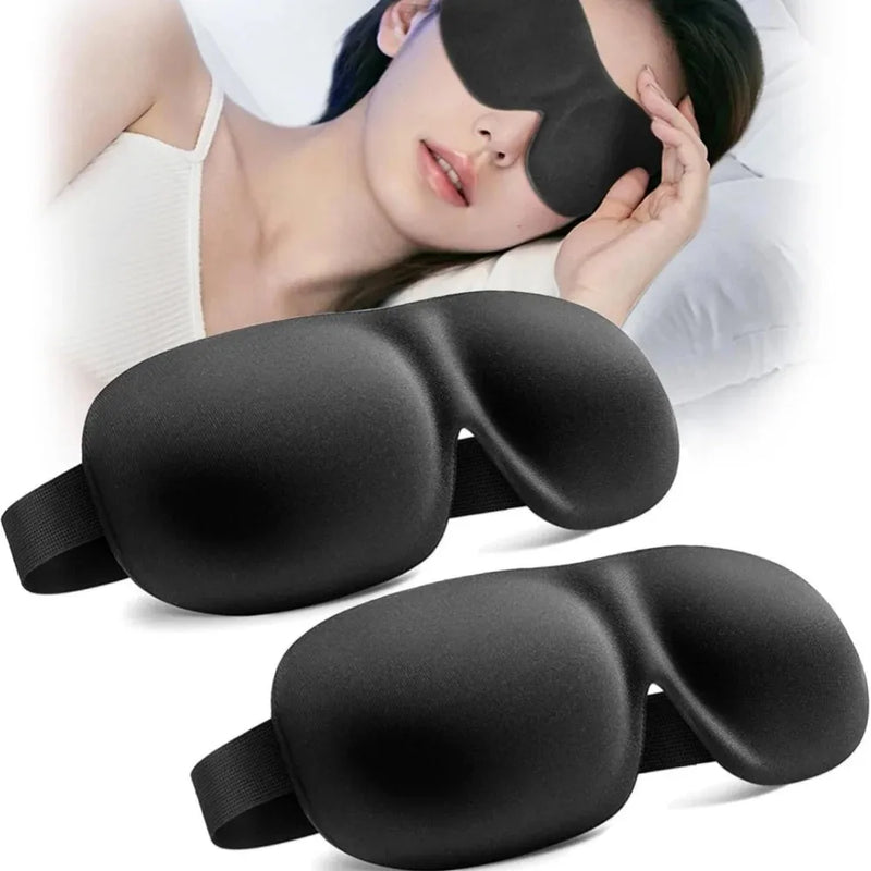 D Sleep Mask Blindfold Sleeping Aid Soft Memory Foam Eye Mask for Sleeping Travel Blockout Light Slaapmasker Eye Cover