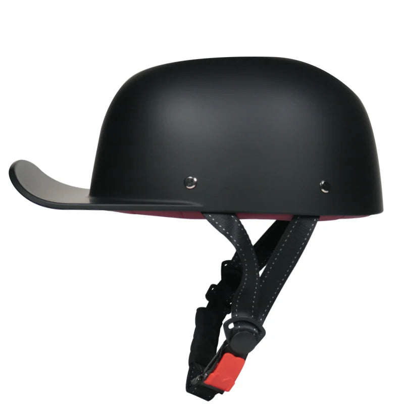 Restoring ancient ways gangs DS personality baseball cap helmets electric scooters ladle half helmet helmet visor helmet