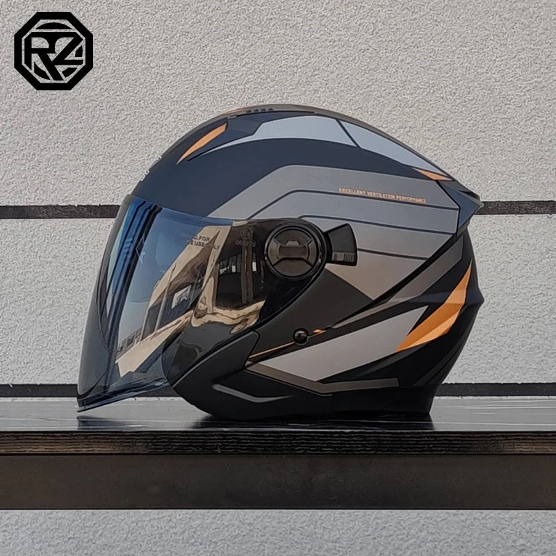 Half Helmet Men and Women Motorcycle Off-Road Summer Helmet Downhill Racing Mountain Cross Casco Capacete ORZ-705