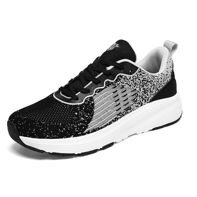 Men women casual sneakers four seasons fashion breathable soft-sole outdoor speed running shoes couple light racing sports shoes