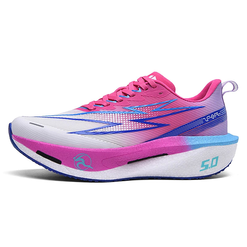 Unisex Sports Shoes Marathon Running Breathable Light Outdoor Training Shoes Thick Soled Anti Slip Shock-absorbing Racing Shoes