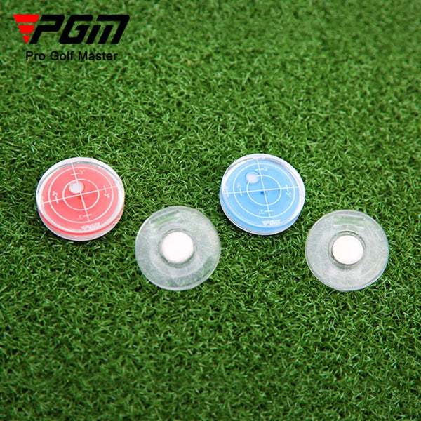 Golf Level Function Marks Magnetic Cap Clip  Golf Ball Marker Red and Blue MK011