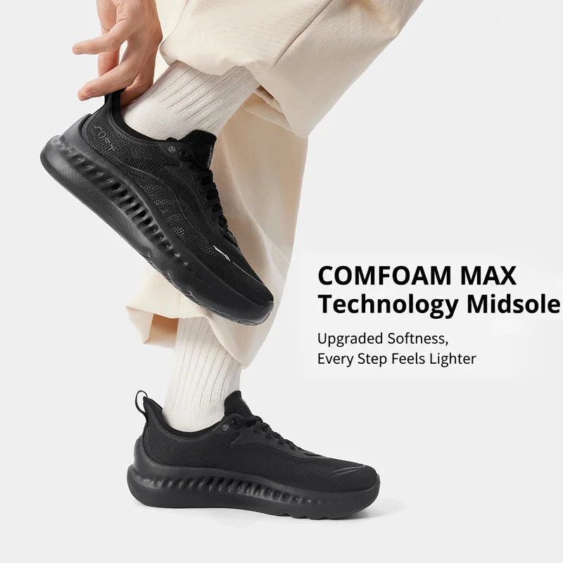 ស្បែកជើងបុរស Li-Ning SOFT COOL 2 របៀបរស់នៅ COMFOAM MAX Cushion COOL SHELL មានខ្យល់ចេញចូលបានល្អ ស្បែកជើងប៉ាតាធម្មតា LiNing AGLV009
