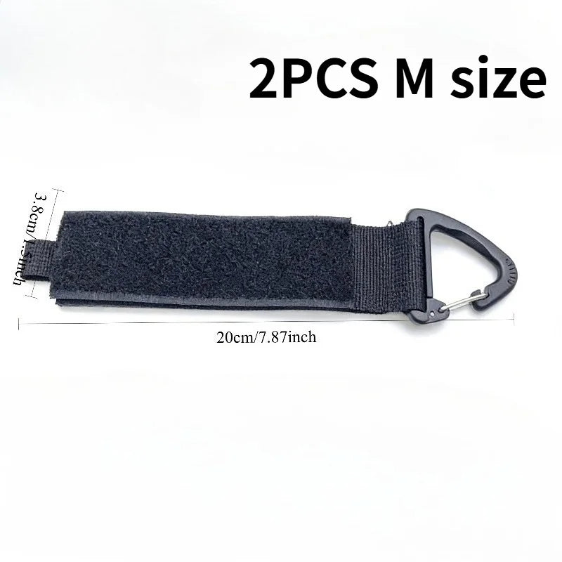 2PCS Heavy-Duty Nylon Garage Storage Hanging Hooks,Wall-Mounted Organizer for Hoses Ropes & Outdoor Gear with Triangle Clasp.