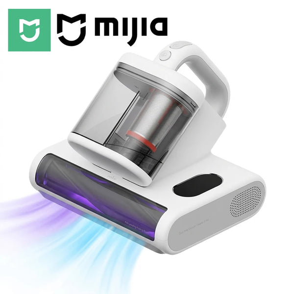MIJIA Dust Mite Vacuum Cleaner 3 Pro,17kPa Suction,UV Sterilisation,3 Clean Modes,Smart Mite Detection,CN Version With Adapter