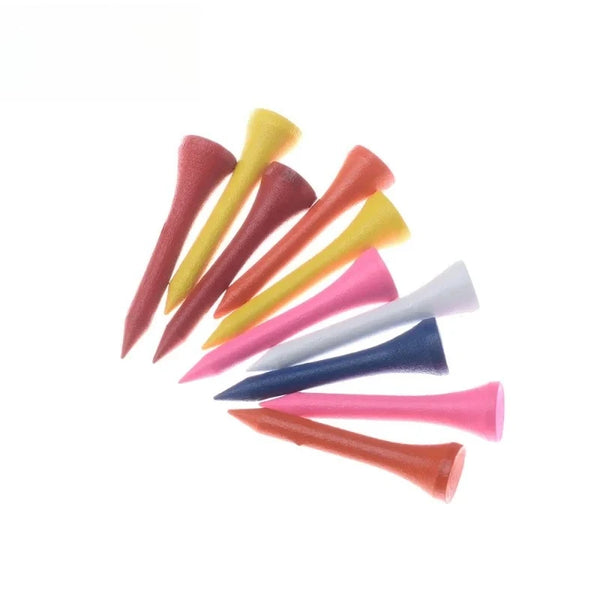 Golf Tees 50pcs random color Wooden Ball Seat JC054