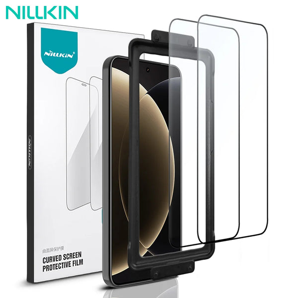 NILLKIN 2Pcs Full Glue Screen Protector For Xiaomi 15 Ultra Impact Resistant Full Cover Soft Film With Tool For Xiao Mi 15 Ultra