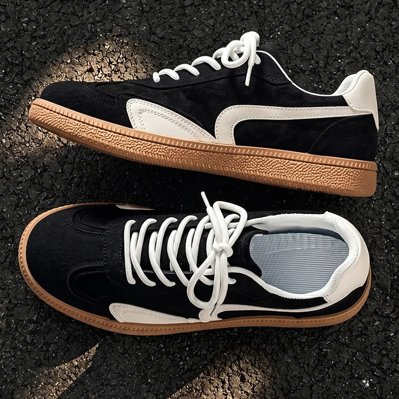 Men's casual preppy shoes four season new breathable light soft-sole non-slip comfort fashion outdoor walking sports board shoes