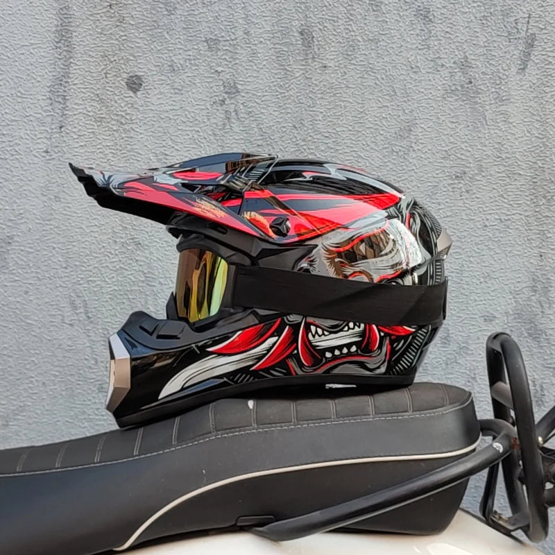 Men Motocross Helmet Off Road Professional Atv Cross Helmets Mtb Dh Racing Motorcycle Helmet Dirt Bike Capacete De Moto Casco