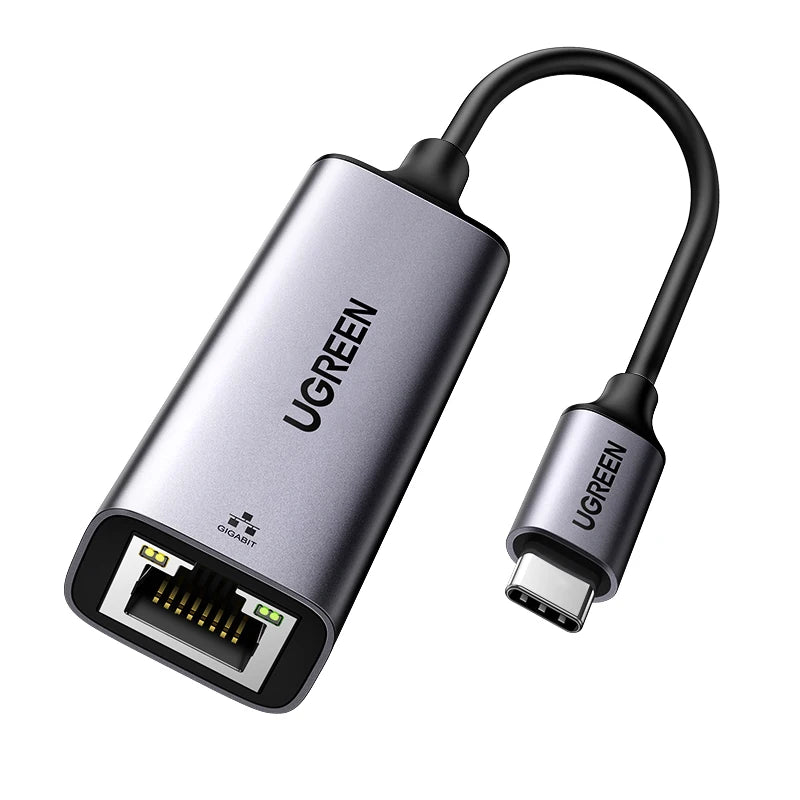 [ Drop Shipping ] UGREEN Ethernet Adapter USB-C to Gigabit RJ45 for Laptop PC 1000Mbps