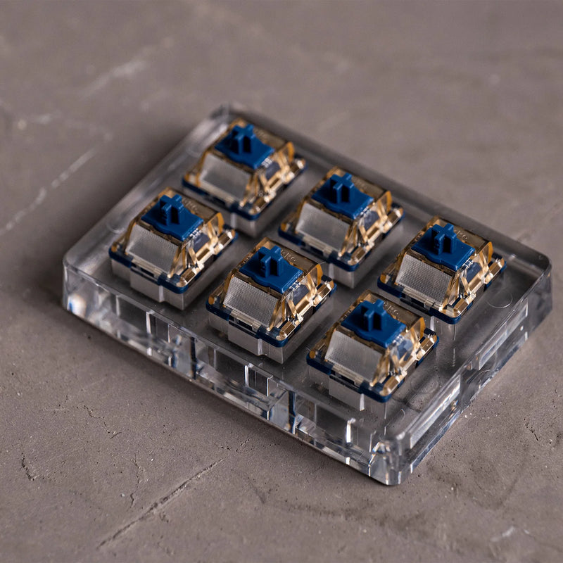 Akko Astrolink Magnetic Switch High Precision 36gf Linear Switch Factory Lubed PC with POM stem for Magnetic Mechanical Keyboard