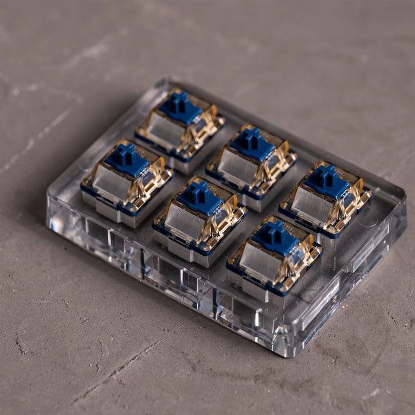 Akko Astrolink Magnetic Switches High Precision 36gf Linear Switch Factory Lubed PC with POM stem for Hall Effect Keyboard 6pcs