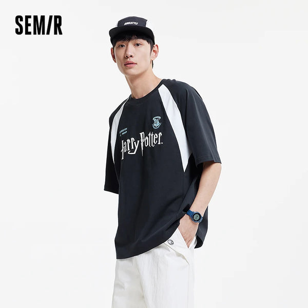 អាវយឺតបុរស Semir ស្ទីលកប្បាស Jersey ឆ្នាំ ២០២៦ រដូវក្តៅ ស្ទីលធម្មតា មានផាសុកភាព ទន់ ងាយស្រួលដកដង្ហើម អាវធម្មតាប្រចាំថ្ងៃ