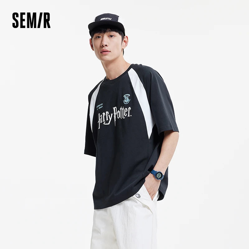 Semir Men Tshirt Cotton Jersey Style 2026 Summer Casual Style Comfortable Versatile Soft Breathable Daily Casual Top