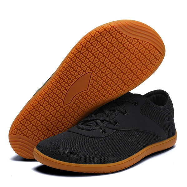 Unisex Wide Toe Box Barefoot Shoes Men Women Outdoor Trail Running Minimalist Walking Shoes Extra Width Lightweight Breathable