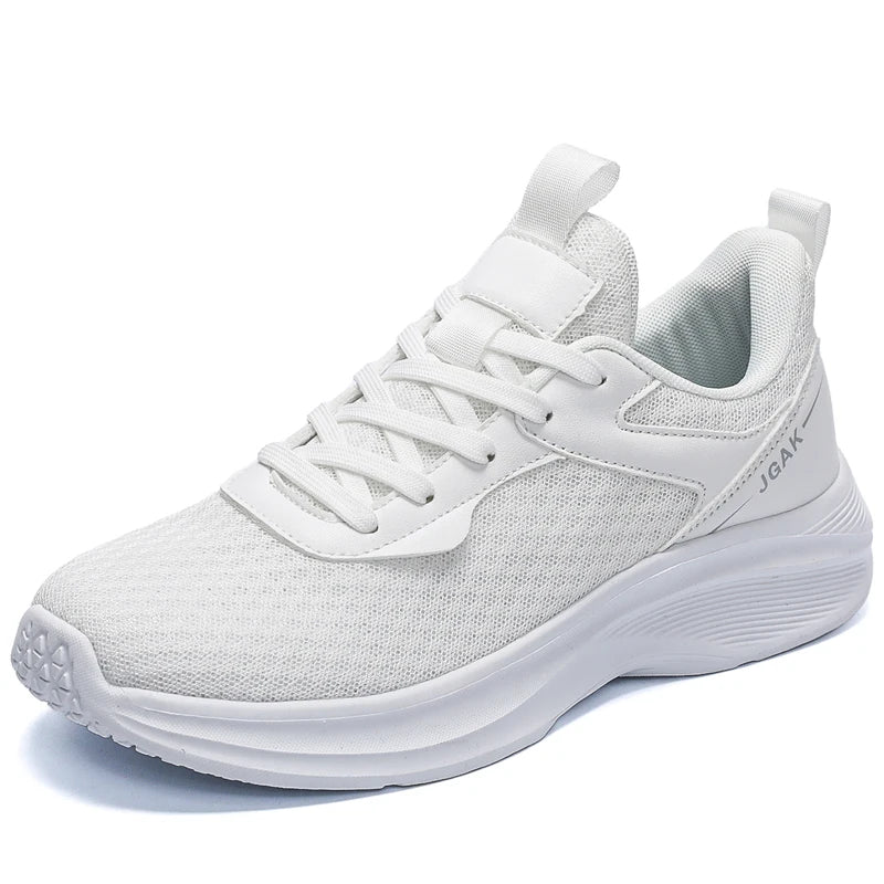 Mens Big Shoes Pure Black Sneakers Men Casual Lightweight Breathable Sports Shoes Walking Running Male Large Size 49 50 51 52